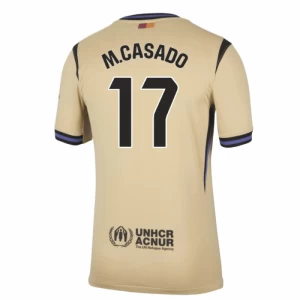 FC Barcelona Koszulka Piłkarska 2025-26 M. Casado #17 Wyjazdowa Męska