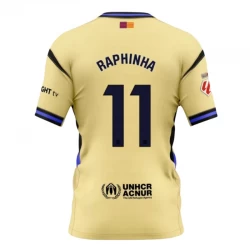 FC Barcelona Koszulka Piłkarska 2025-26 Raphinha #11 Wyjazdowa Męska