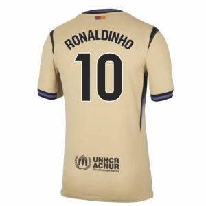 FC Barcelona Koszulka Piłkarska 2025-26 Ronaldinho Gaúcho #10 Wyjazdowa Męska