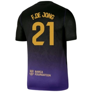 FC Barcelona Koszulka Piłkarska 2026-27 Frenkie de Jong #21 Wyjazdowa Męska