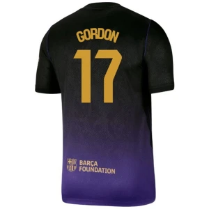 FC Barcelona Koszulka Piłkarska 2026-27 Gordon #17 Wyjazdowa Męska