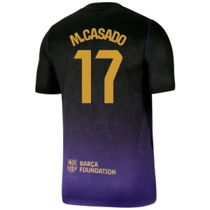 FC Barcelona Koszulka Piłkarska 2026-27 M. Casado #17 Wyjazdowa Męska