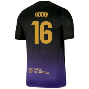FC Barcelona Koszulka Piłkarska 2026-27 Rodri #16 Wyjazdowa Męska