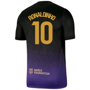 FC Barcelona Koszulka Piłkarska 2026-27 Ronaldinho Gaúcho #10 Wyjazdowa Męska