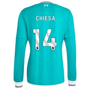 Federico Chiesa #14 Koszulki Piłkarskie Liverpool FC 2025-26 Trzecia Męska Długi Rękaw
