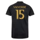 Federico Valverde #15 Koszulki Piłkarskie Real Madryt 2023-24 Alternatywna Męska