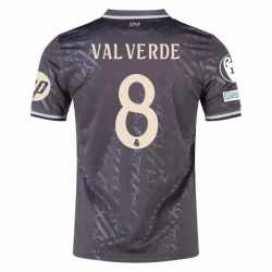 Federico Valverde #8 Koszulki Piłkarskie Real Madryt 2024-25 UCL Trzecia Męska