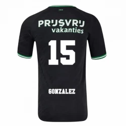 Feyenoord Koszulka Piłkarska 2024-25 Gonzalez #15 Wyjazdowa Męska