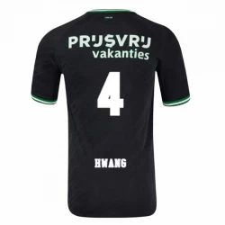 Feyenoord Koszulka Piłkarska 2024-25 Hwang #4 Wyjazdowa Męska