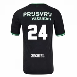 Feyenoord Koszulka Piłkarska 2024-25 Zekiel #24 Wyjazdowa Męska