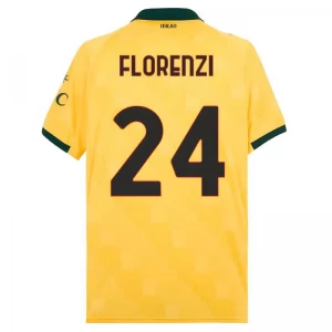 Florenzi #24 Koszulki Piłkarskie AC Milan 2025-26 Trzecia Męska