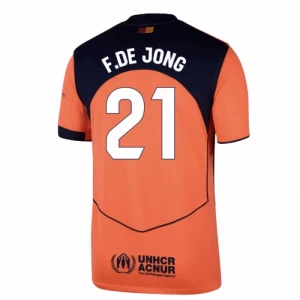 Frenkie de Jong #21 Koszulki Piłkarskie FC Barcelona 2025-26 Trzecia Męska