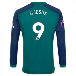 Gabriel Jesus #9 Koszulki Piłkarskie Arsenal FC 2023-24 Alternatywna Męska Długi Rękaw