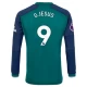 Gabriel Jesus #9 Koszulki Piłkarskie Arsenal FC 2023-24 Alternatywna Męska Długi Rękaw