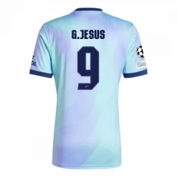 Gabriel Jesus #9 Koszulki Piłkarskie Arsenal FC 2024-25 UCL Trzecia Męska
