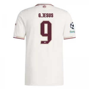 Gabriel Jesus #9 Koszulki Piłkarskie Arsenal FC 2025-26 Champions League Trzecia Męska
