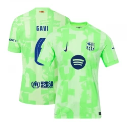 Gavi #6 Koszulki Piłkarskie FC Barcelona 2024-25 UCL New Spotify Logo Trzecia Męska