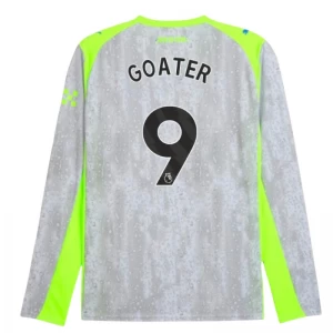 Goater #9 Koszulki Piłkarskie Manchester City 2025-26 Trzecia Męska Długi Rękaw