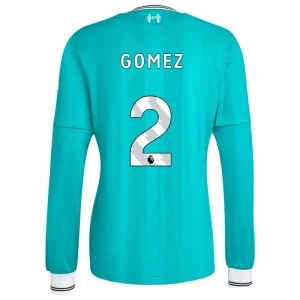 Gomez #2 Koszulki Piłkarskie Liverpool FC 2025-26 Trzecia Męska Długi Rękaw