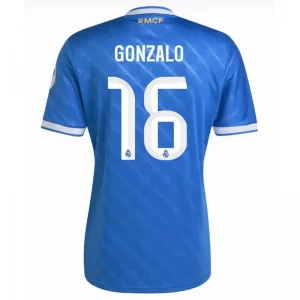 Gonzalo #16 Koszulki Piłkarskie Real Madryt 2025-26 Trzecia Męska