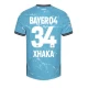 Granit Xhaka #34 Koszulki Piłkarskie Bayer 04 Leverkusen 2023-24 Alternatywna Męska