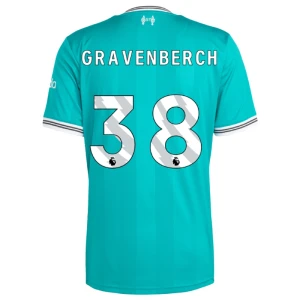 Gravenberch #38 Koszulki Piłkarskie Liverpool FC 2025-26 Trzecia Męska