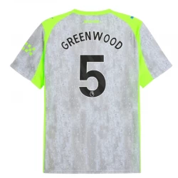 Greenwood #5 Koszulki Piłkarskie Manchester City 2025-26 Trzecia Męska