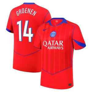 Groenen #14 Koszulki Piłkarskie Paris Saint-Germain PSG 2025-26 Trzecia Męska