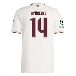 Gyokeres #14 Koszulki Piłkarskie Arsenal FC 2025-26 Champions League Trzecia Męska