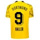 Haller #9 Koszulki Piłkarskie BVB Borussia Dortmund 2023-24 Alternatywna Męska