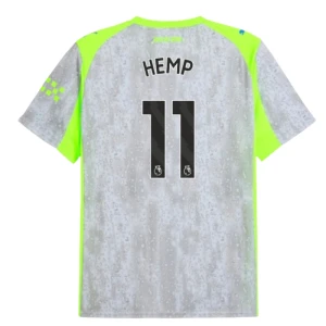 Hemp #11 Koszulki Piłkarskie Manchester City 2025-26 Trzecia Męska