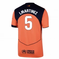 I. Martinez #5 Koszulki Piłkarskie FC Barcelona 2025-26 Trzecia Męska