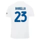 Inter Mediolan Koszulka Piłkarska 2023-24 Nicolo Barella #23 Wyjazdowa Męska