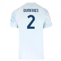 Inter Mediolan Koszulka Piłkarska 2025-26 Dumfries #2 Wyjazdowa Męska