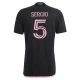 Inter Miami CF Koszulka Piłkarska 2024-25 Sergio #5 Wyjazdowa Męska