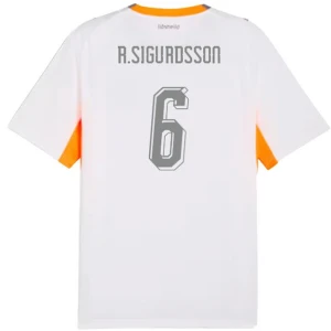 Islandia Koszulka Piłkarska 2026 R. Sigurdsson #6 Wyjazdowa Męska