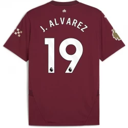 J. Alvarez #19 Koszulki Piłkarskie Manchester City 2024-25 Alternatywna Męska