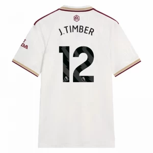 J. Timber #12 Koszulki Piłkarskie Arsenal FC 2025-26 Trzecia Męska