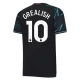 Jack Grealish #10 Koszulki Piłkarskie Manchester City 2023-24 Alternatywna Męska