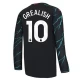 Jack Grealish #10 Koszulki Piłkarskie Manchester City 2023-24 Alternatywna Męska Długi Rękaw