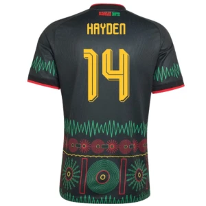 Jamajka Koszulka Piłkarska 2026 Hayden #14 Wyjazdowa Męska