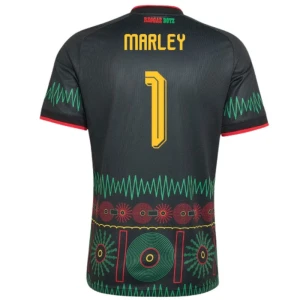 Jamajka Koszulka Piłkarska 2026 Marley #1 Wyjazdowa Męska