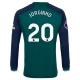 Jorginho #20 Koszulki Piłkarskie Arsenal FC 2023-24 Alternatywna Męska Długi Rękaw