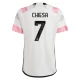 Juventus FC Koszulka Piłkarska 2023-24 Federico Chiesa #7 Wyjazdowa Męska