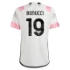 Juventus FC Koszulka Piłkarska 2023-24 Leonardo Bonucci #19 Wyjazdowa Męska