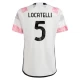 Juventus FC Koszulka Piłkarska 2023-24 Locatelli #5 Wyjazdowa Męska