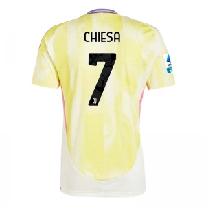 Juventus FC Koszulka Piłkarska 2024-25 Federico Chiesa #7 Wyjazdowa Męska