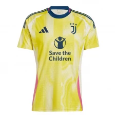 Juventus FC Koszulka Piłkarska 2024-25 Save The Children Wyjazdowa Męska
