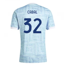 Juventus FC Koszulka Piłkarska 2025-26 Cabal #32 Wyjazdowa Męska