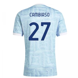 Juventus FC Koszulka Piłkarska 2025-26 Cambiaso #27 Wyjazdowa Męska